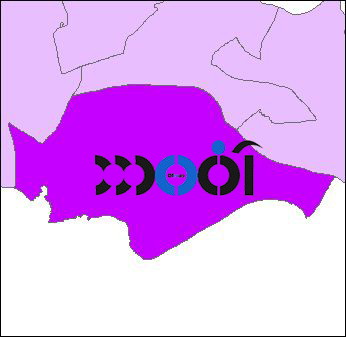 شیپ فایل محدوده سیاسی شهرستان هندیجان