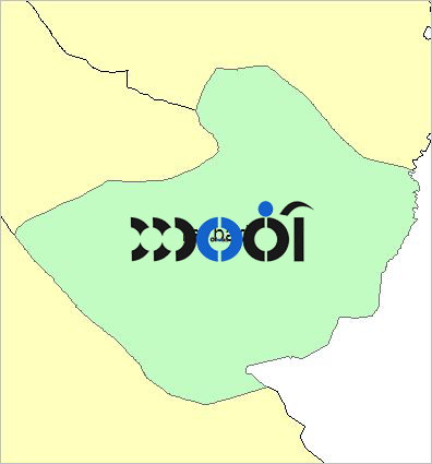 شیپ فایل محدوده سیاسی شهرستان تایباد